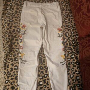 Girls Denim Diva Embroidered Jeans